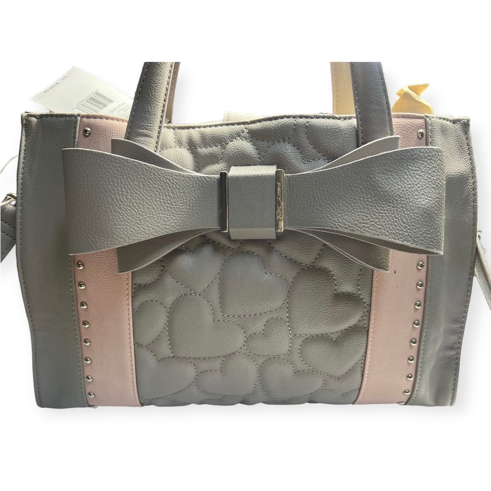 Betsey Johnson Quilted Bow Satchel**New with Tags**
